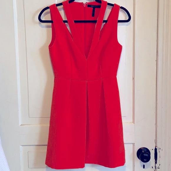 Coral BCBGMaxazria Clayre Mini Dress - Picture 3 of 5